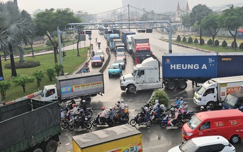 Siết xe tải vào nội đô, lo hàng hóa đội giá