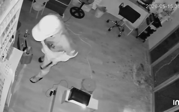 Trộm đập kính đột nhập tiệm nail gây xôn xao ở Cà Mau