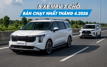Xe MPV 7 chỗ máy xăng, dầu nào bán chạy nhất tháng 4.2026?