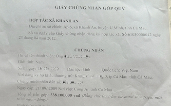 Sắp xử vụ Việt kiều Mỹ kiện đòi hơn 3,4 tỉ đồng tiền lợi nhuận hợp tác xã