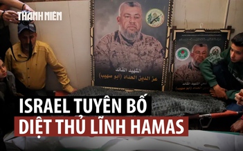 Thủ lĩnh 'Bóng ma' của Hamas bị Israel hạ sát ở ở Gaza