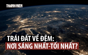 Khám phá thú vị về trái đất vào ban đêm