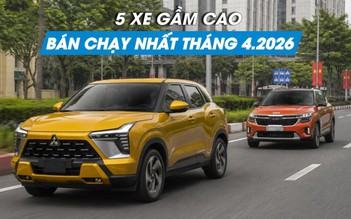Người Việt ưa chuộng xe gầm cao nào nhất tháng 4.2026?