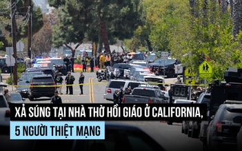 5 người chết trong vụ xả súng 'khủng khiếp' tại nhà thờ Hồi giáo ở California