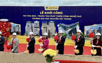 Xây dựng 2 tòa nhà công nghệ cao 300 tỉ đồng phục vụ nghiên cứu, giảng dạy