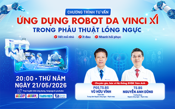 Ứng dụng Robot Da Vinci Xi trong phẫu thuật lồng ngực