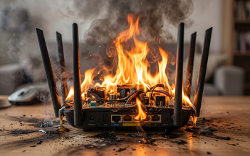 Cách 'cứu' mạng giật lag khi cục Wi-Fi quá nóng
