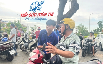 Phụ huynh cũng được tiếp sức mùa thi