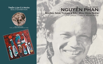 Chiêm ngưỡng tranh nhuốm màu thời gian của họa sĩ Nguyễn Phan