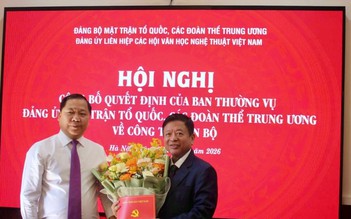 Chỉ định Bí thư đảng ủy Liên hiệp các Hội Văn học nghệ thuật Việt Nam