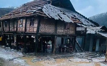 Không khí lạnh tràn xuống miền Bắc gây mưa lớn, nguy cơ mưa đá, giông lốc