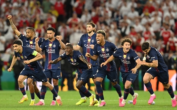 Arsenal thất bại cay đắng trên chấm luân lưu, PSG vô địch Champions League thứ 2 liên tiếp