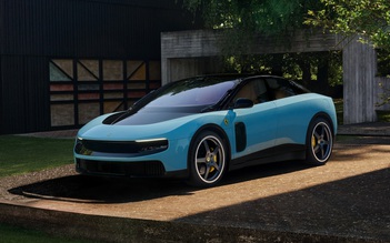 Ferrari tung ra siêu xe điện 4 cửa thiết kế lạ gây tranh cãi