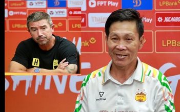 HLV Harry Kewell chê bai HAGL, HLV Quang Trãi phản bác tinh tế ‘Arsenal cũng đá như chúng tôi mà thôi’