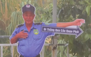 Tấm biển 'chú bảo vệ' ở quán cà phê: Cách làm độc lạ giúp người giữ xe đỡ vất vả