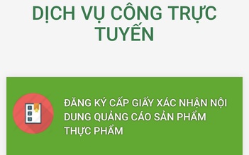 Từ 1.7, các tỉnh, thành sẽ cấp phép quảng cáo thực phẩm bảo vệ sức khỏe
