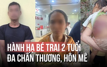 Lời thú nhận của 'cha dượng' vụ hành hạ bé trai 2 tuổi: Đánh bằng cây tre, vì...