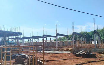 Gấp rút thi công hoàn thành 7 trường nội trú liên cấp trước mùa mưa 2026