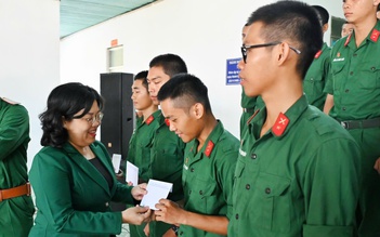 Nghĩa vụ quân sự 2026: TP.HCM thăm chiến sĩ mới sau 2 tháng huấn luyện