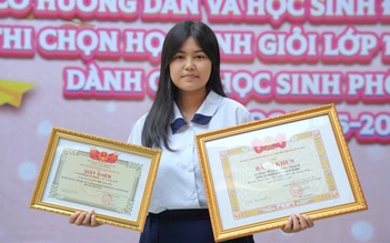 Nữ sinh học bằng đam mê đạt giải nhì Olympic môn sử