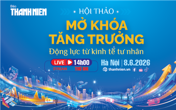 Báo Thanh Niên tổ chức hội thảo 'Mở khóa tăng trưởng - Động lực từ kinh tế tư nhân'
