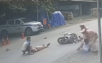 Tài xế dương tính ma túy, tông trọng thương trung tá CSGT