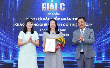 Báo Thanh Niên đoạt giải C giải báo chí về bảo hiểm