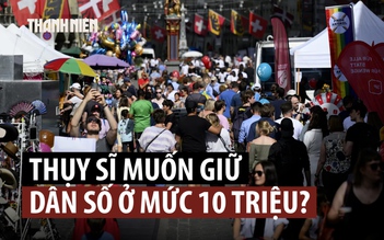 Thụy Sĩ bỏ phiếu về giới hạn dân số 10 triệu người