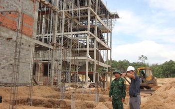 Chạy đua tiến độ hoàn thành trường liên cấp biên giới