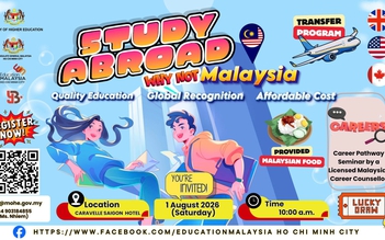Cơ hội tiếp cận học bổng Malaysia và tư vấn hướng nghiệp quốc tế