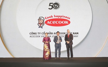 Acecook Việt Nam tiếp tục được vinh danh trong Top 50 Doanh nghiệp Phát triển bền vững 2026