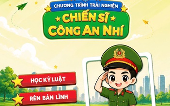 Một tuần làm 'Chiến sĩ Công an nhí', trẻ em học được gì?