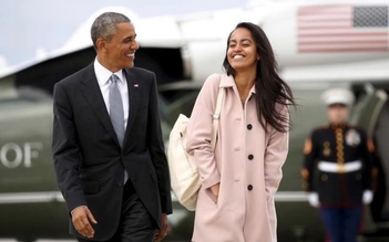 Con gái Barack Obama 'cấm' bố mẹ can dự vào sự nghiệp của mình