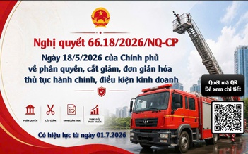 TP.HCM dừng tiếp nhận 3 thủ tục hành chính trong lĩnh vực PCCC từ ngày 20.6