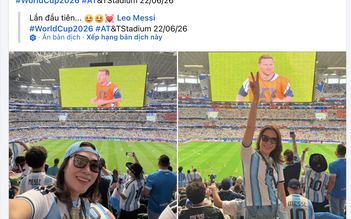 Họa mi Mỹ Tâm ngất ngây lần đầu ngắm nhìn Argentina và Messi ‘bung lụa’ rực rỡ!