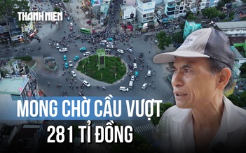 Kẹt xe triền miên ở Công trường Dân Chủ, người dân mong sớm có cầu vượt thép