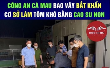 'Tôm khô làm từ cao su non' là thông tin sai sự thật