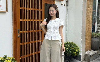 Mặc đẹp không khó ngày hè với những kiểu áo tay ngắn