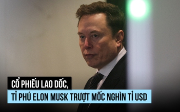 Elon Musk tuột ngôi tỉ phú nghìn tỉ USD