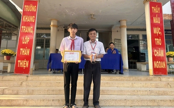 Chàng trai Tây Ninh đạt 3 điểm 10 tuyệt đối toán chuyên, toán thường, tiếng Anh