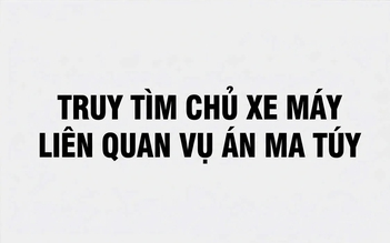 TP.HCM: Truy tìm chủ chiếc xe máy liên quan vụ tổ chức sử dụng ma túy