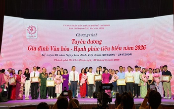 TP.HCM vinh danh 104 gia đình văn hóa - hạnh phúc tiêu biểu