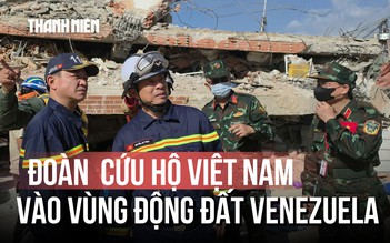 Cận cảnh đoàn Bộ Công an Việt Nam cứu nạn tại Venezuela