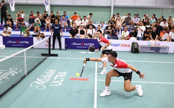 Giải pickleball có cách tính điểm mới lạ tại TP.HCM: Anh tài hội tụ