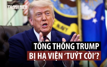 Hạ viện Mỹ giáng đòn vào quyền lực chiến tranh của ông Trump