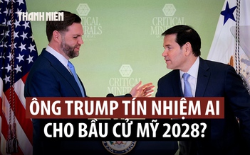 Ông Trump nêu bộ đôi ‘bất khả bại’ cho bầu cử Tổng thống Mỹ 2028