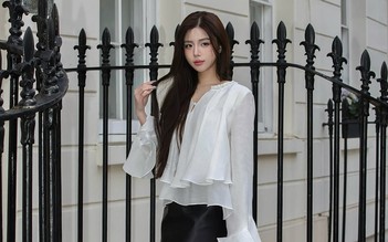 Tạo điểm nhấn kiêu kỳ bằng những mẫu áo kiểu nhiều tầng