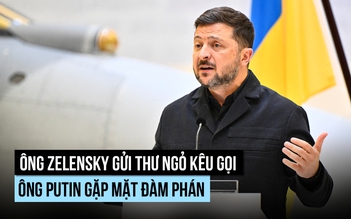 Ông Zelensky gửi thư ngỏ kêu gọi ông Putin gặp mặt đàm phán