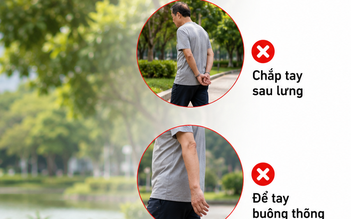 Những sai lầm nhỏ khi đi bộ có thể làm mất tác dụng lớn