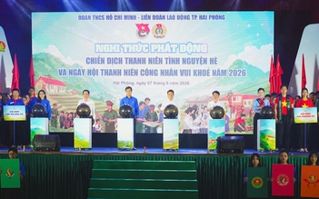 Hải Phòng ra quân chiến dịch thanh niên tình nguyện hè 2026
